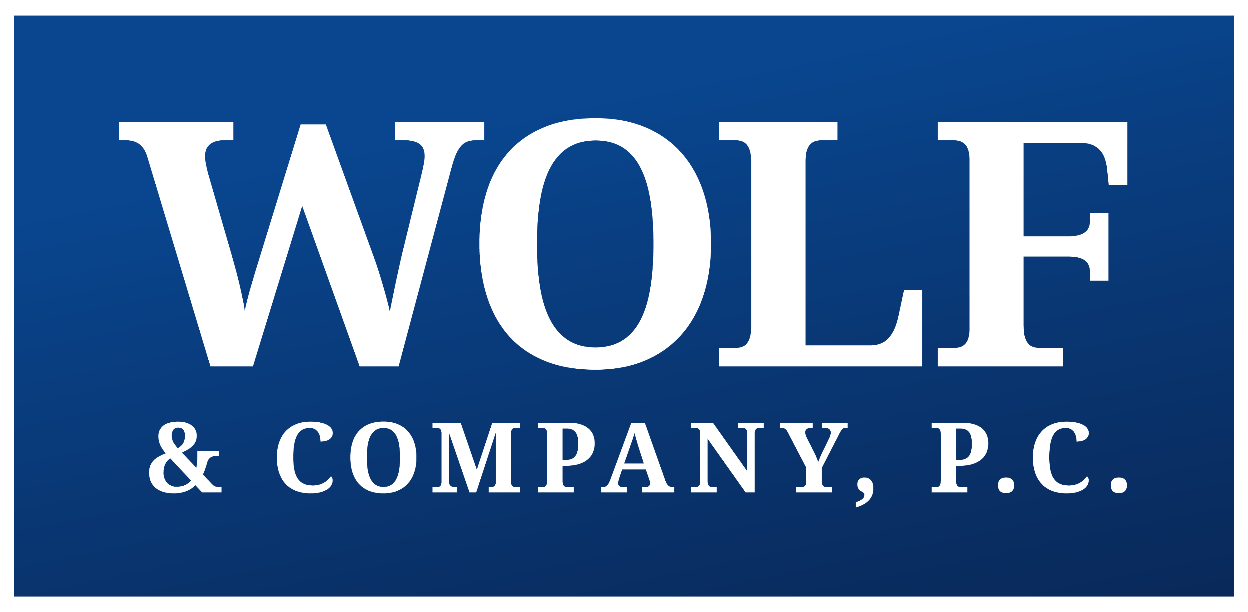 Wolf & Company, P.C.